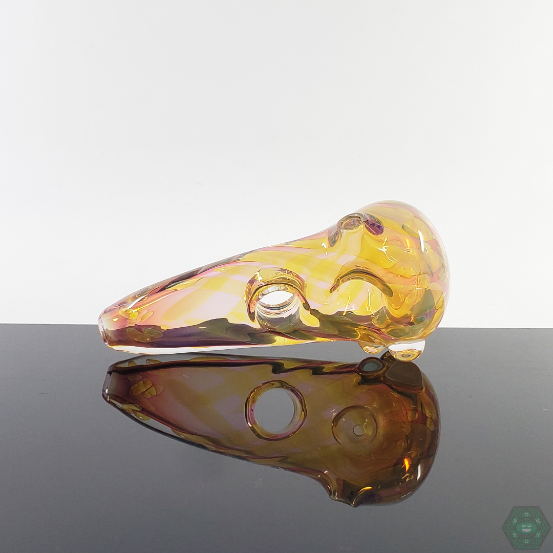 LQL Glass - Fumed Multi Section Spoon