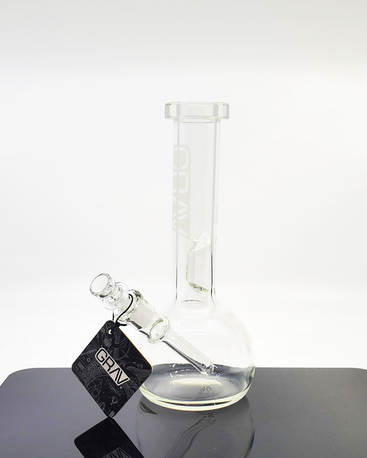 GRAV Labs Small Round Base Beaker - Classic Design with Smooth Filtration