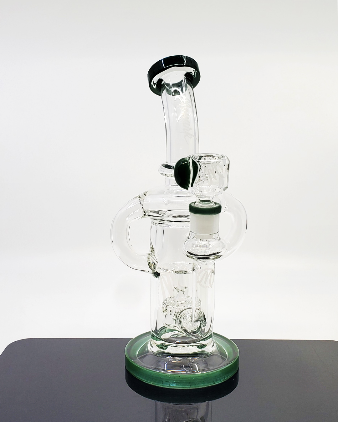 Monark Glass - 9.5" Dual Uptake Circ Perc