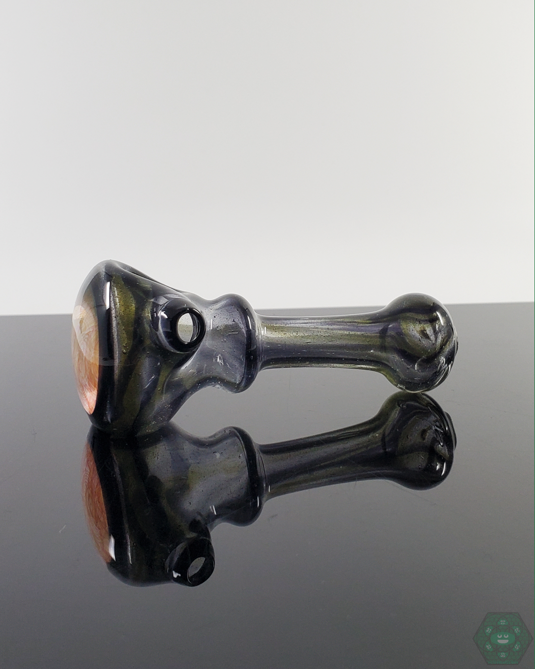 LQL Glass - Fumed Multi Section Spoon