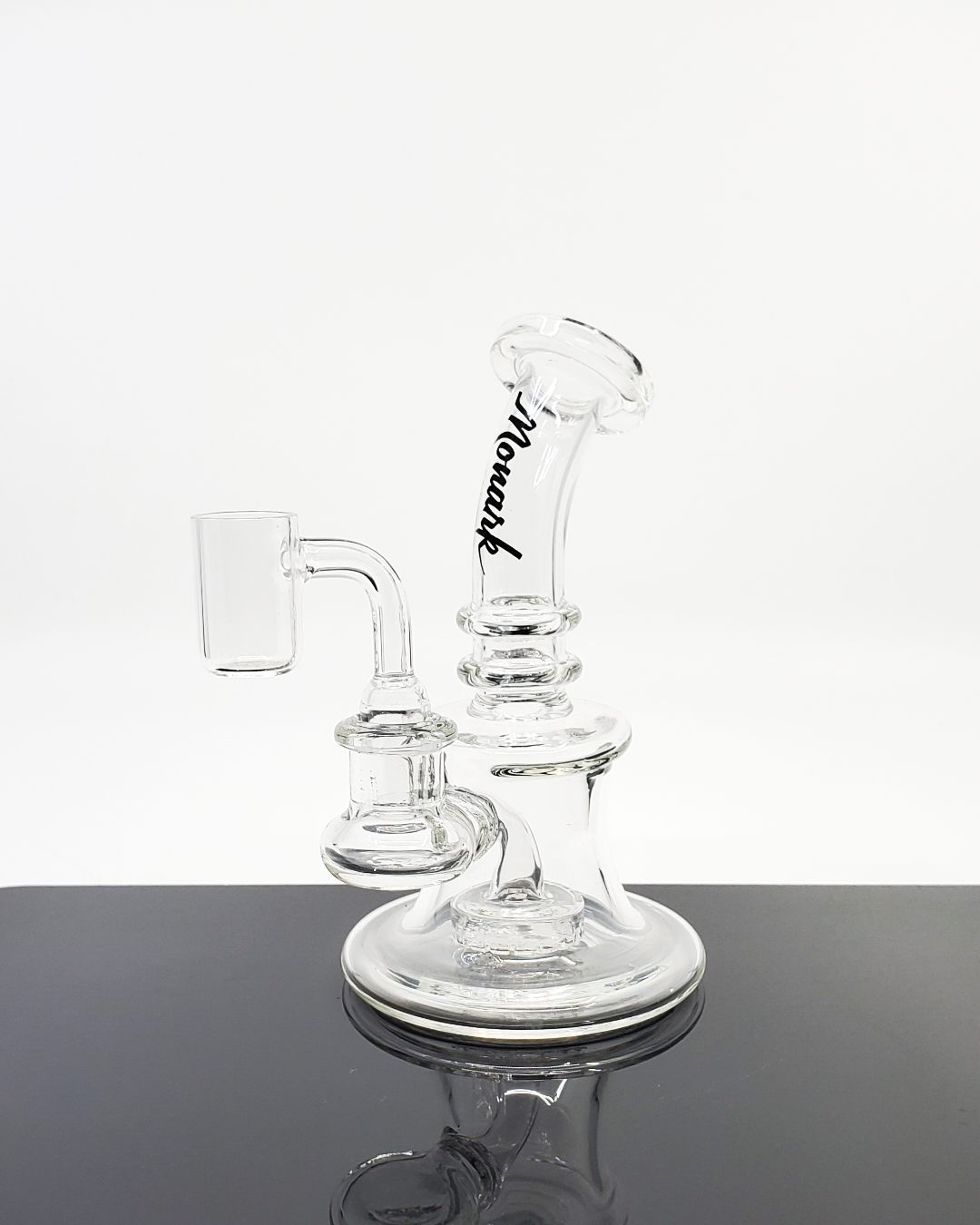 Monark Glass 6” Bell Banger Hanger | Durable Design | Compact Rig