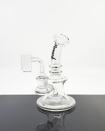 Monark Glass 6” Bell Banger Hanger | Durable Design | Compact Rig