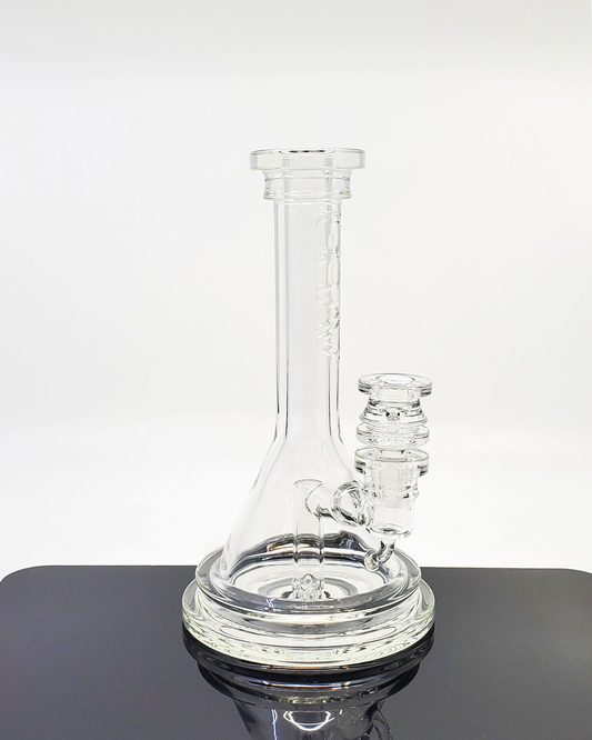 GRAV Labs Arcline Beaker | 8-Hole Perc & Premium Glass Design