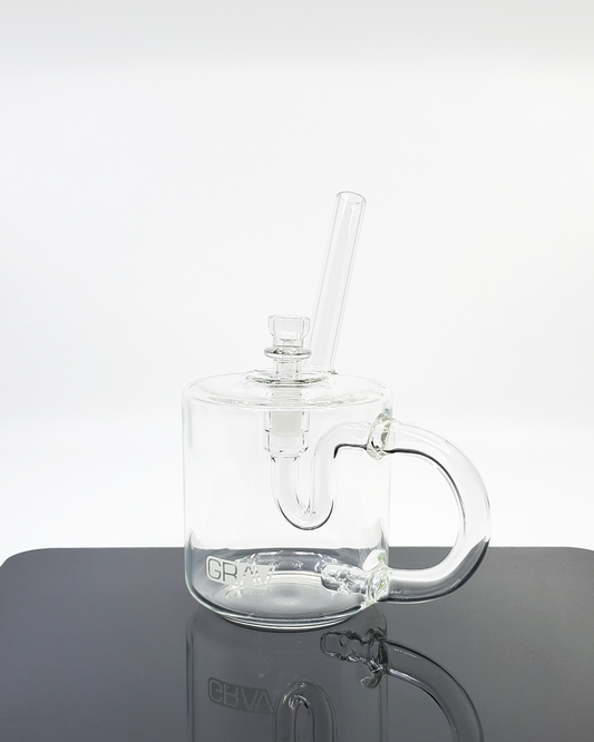 Grav Coffee Mug | Unique 5-Hole Perc Water Pipe