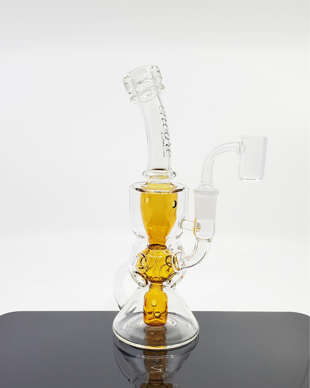 Encore Glass 9” Fab Incycler - Compact Filtration in Faberge Style