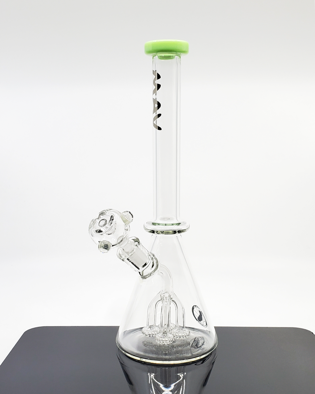 MAV Glass 11" Quad UFO Beaker Bong | Premium Filtration