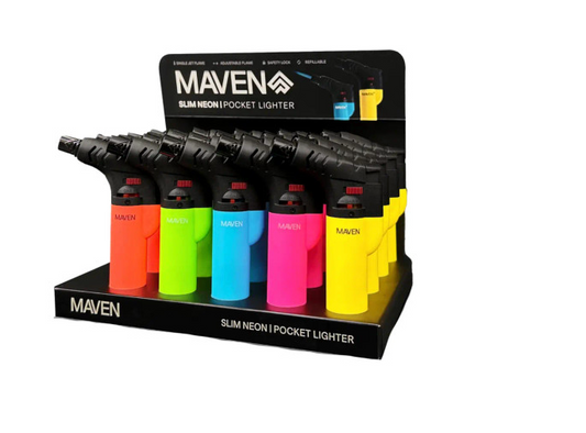 Maven - Slim Neon Pocket Lighter