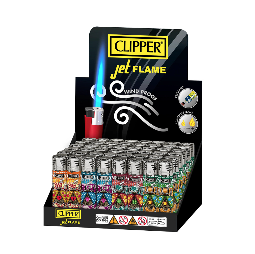 Clipper - Classic Large Jet Flame Lighter