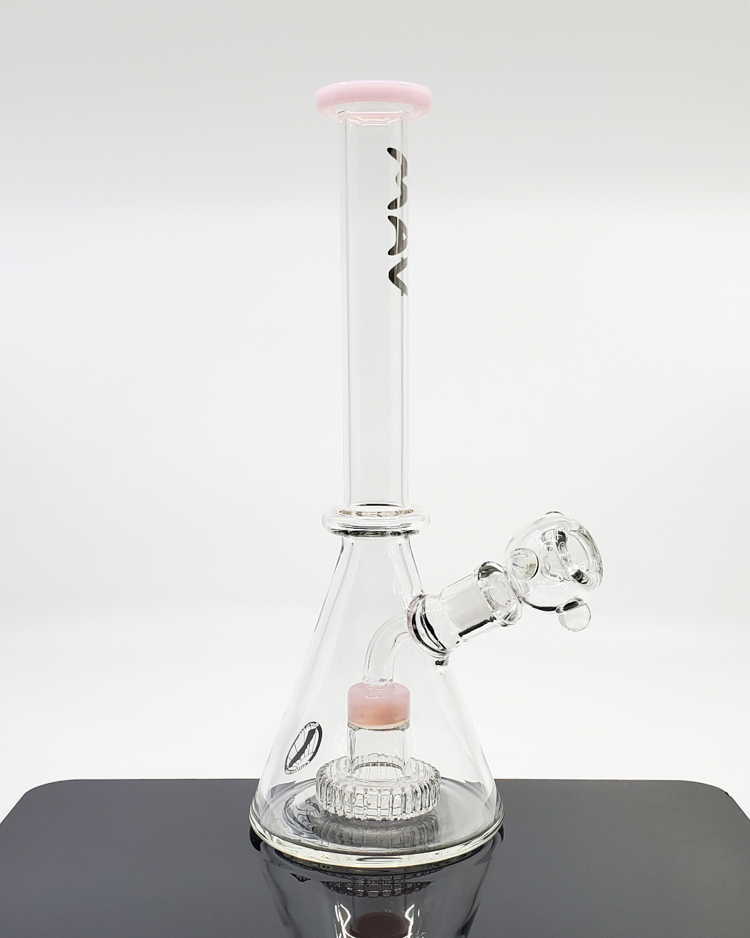 MAV Glass 11" UFO Beaker Bong | 24+ Hole Perc