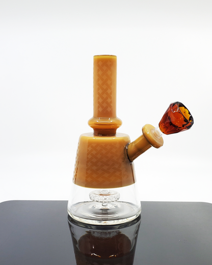 Diamond Glass - 7.5" Sandblasted Beaker