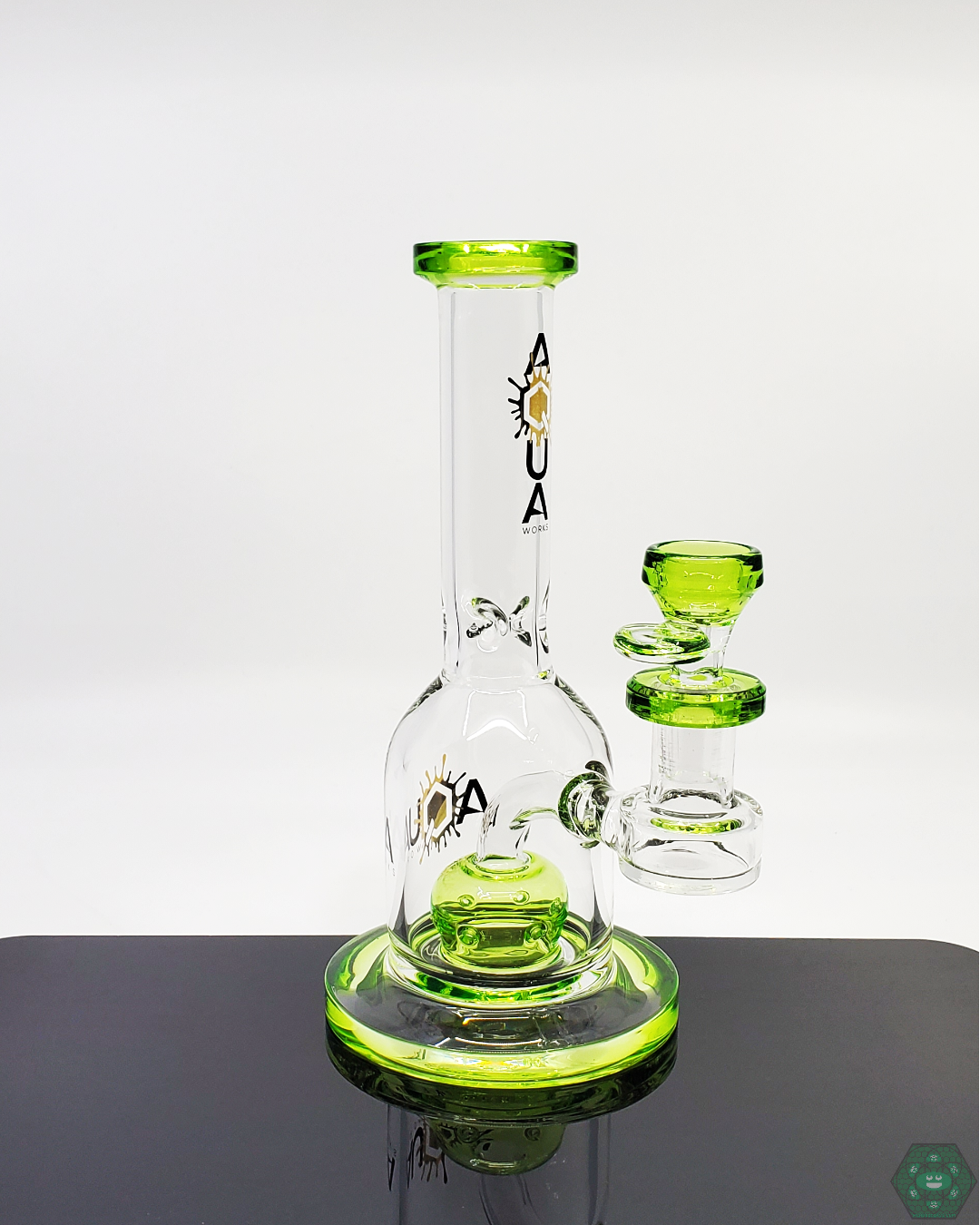 Aqua Works Glass - 8" Bell Straight Tube