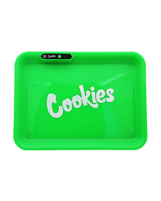 Cookies Glow Rolling Tray - LED Illuminated for Nighttime Use