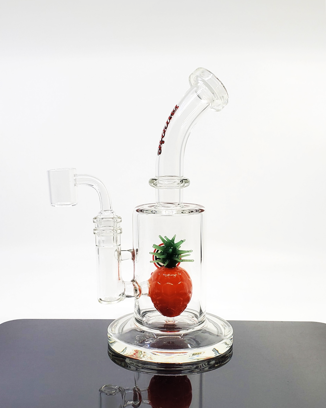 Encore Glass 8.5” Pineapple Jammer - 4-Hole Perc for Smooth Hits