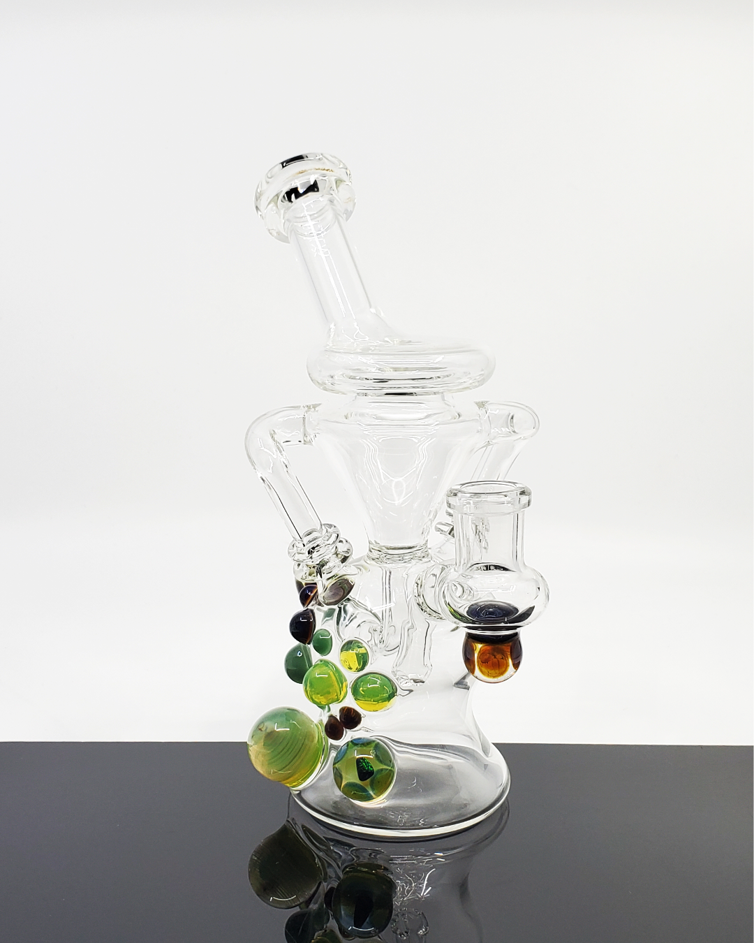 Zaks Glass - Clear Klein Recycler | Unique Glass Rig - Headdy Glass