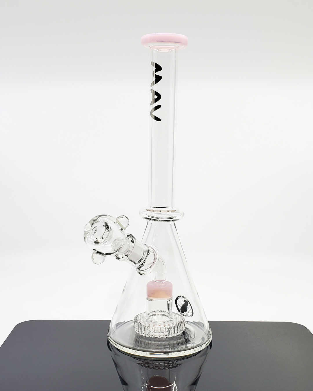 MAV Glass 11" UFO Beaker Bong | 24+ Hole Perc