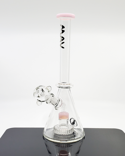 MAV Glass 11" UFO Beaker Bong | 24+ Hole Perc