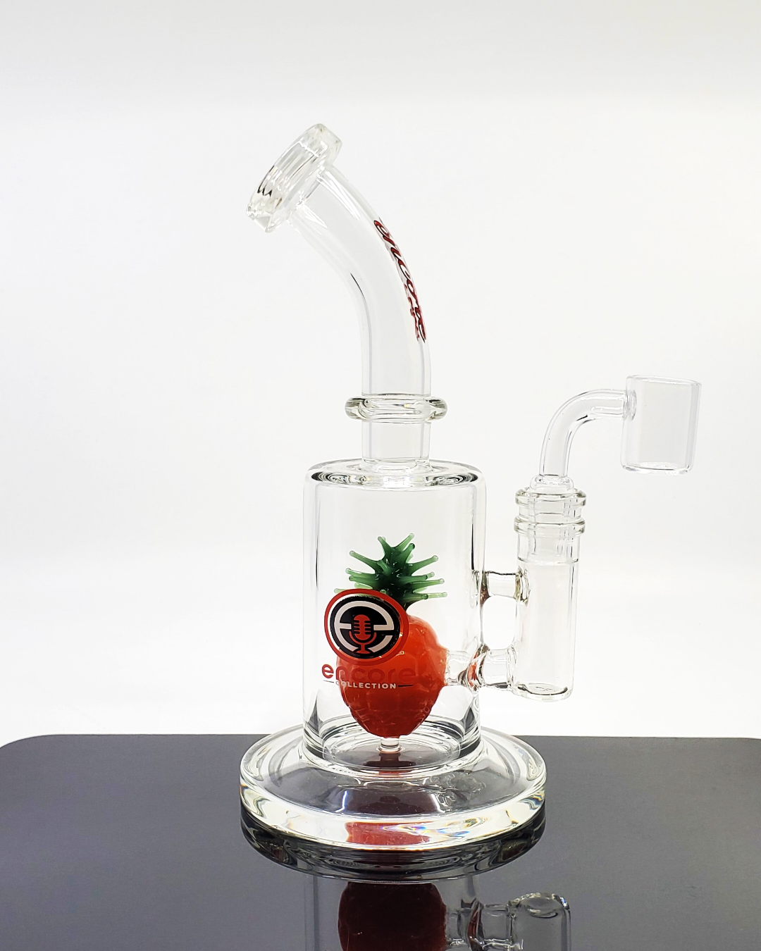 Encore Glass 8.5” Pineapple Jammer - 4-Hole Perc for Smooth Hits