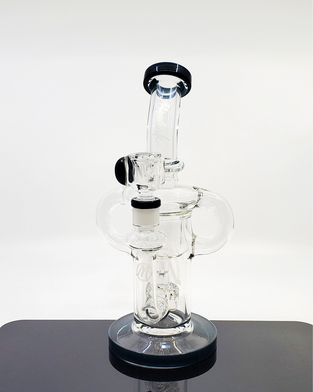 Monark Glass - 9.5" Dual Uptake Circ Perc