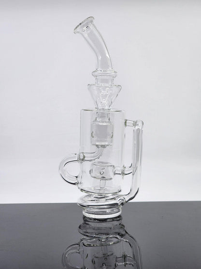 Clear Klein Recycler - Puffco Attachment