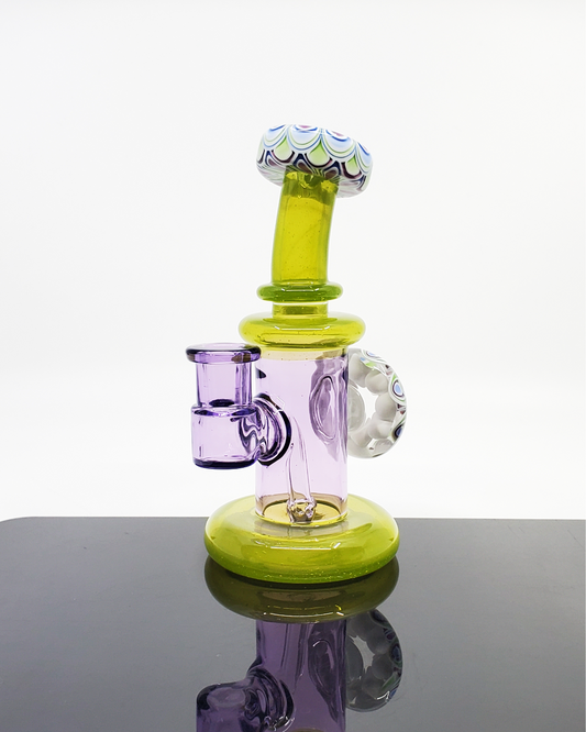 RL Dots Dotstack Jammer with Mouth Cab – 14mm Artistic Dab Rig