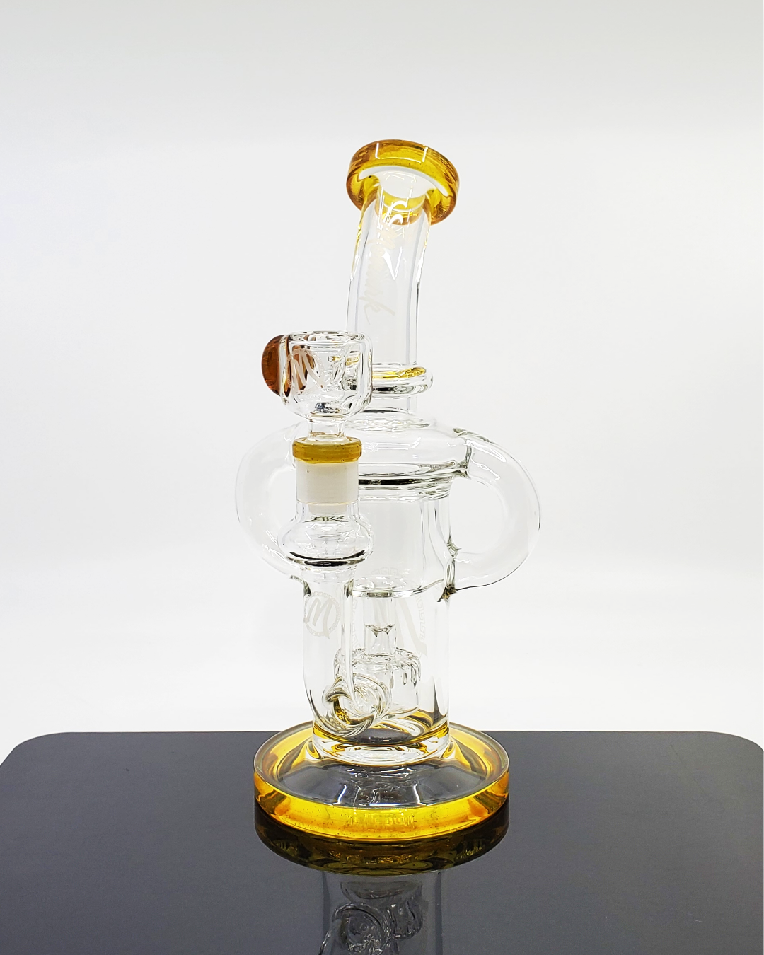 Monark Glass - 9.5" Dual Uptake Circ Perc