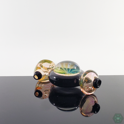 LQL Glass - Fumed Middle Disk Spoon