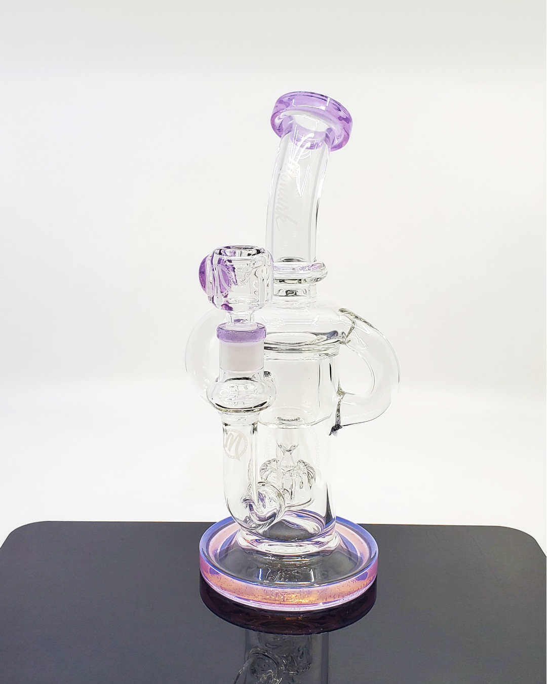 Monark Glass - 9.5" Dual Uptake Circ Perc