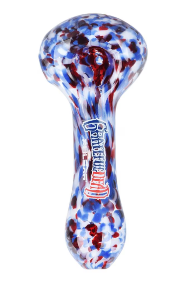 Grateful Dead x Pulsar Acid Rain Glass Spoon Pipe