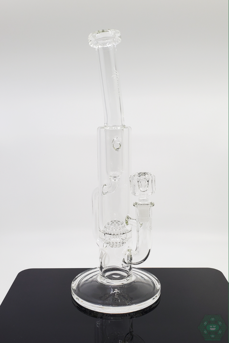 Monark Glass 12” Ball Perc Incycler | 21-Hole Perc | Smooth Filtration