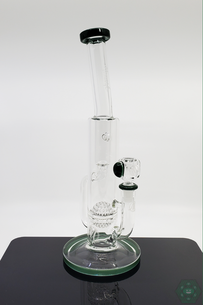 Monark Glass 12” Ball Perc Incycler | 21-Hole Perc | Smooth Filtration