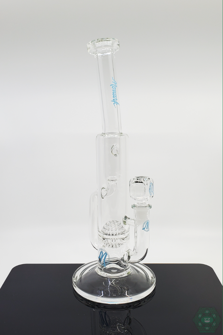 Monark Glass 12” Ball Perc Incycler | 21-Hole Perc | Smooth Filtration