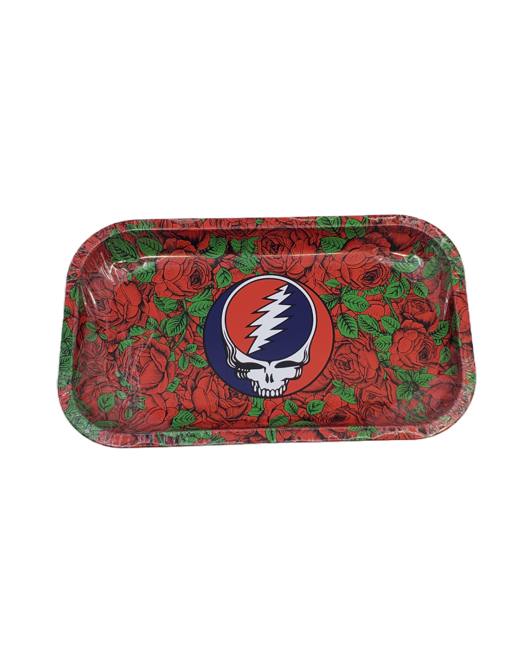 Blazy Susan x Grateful Dead Rolling Tray - Limited Edition. Show off your love for Blazy Susan and the Grateful Dead with this collectible rolling tray, combining quality with style.