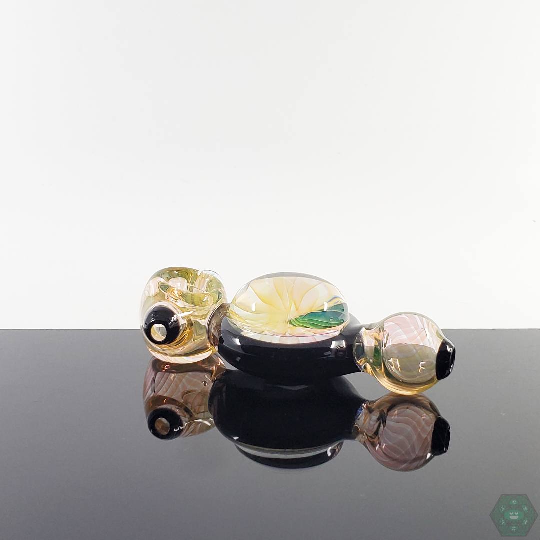 LQL Glass - Fumed Middle Disk Spoon