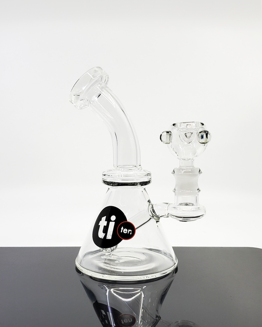 Ti Ten Glass 7” Banger Hanger | Compact and Durable | 14MM Joint