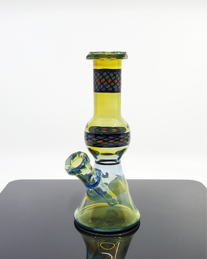 Shipley Glass Plantphibian Faceted Jammer – 10mm Unique Handcrafted Dab Rig