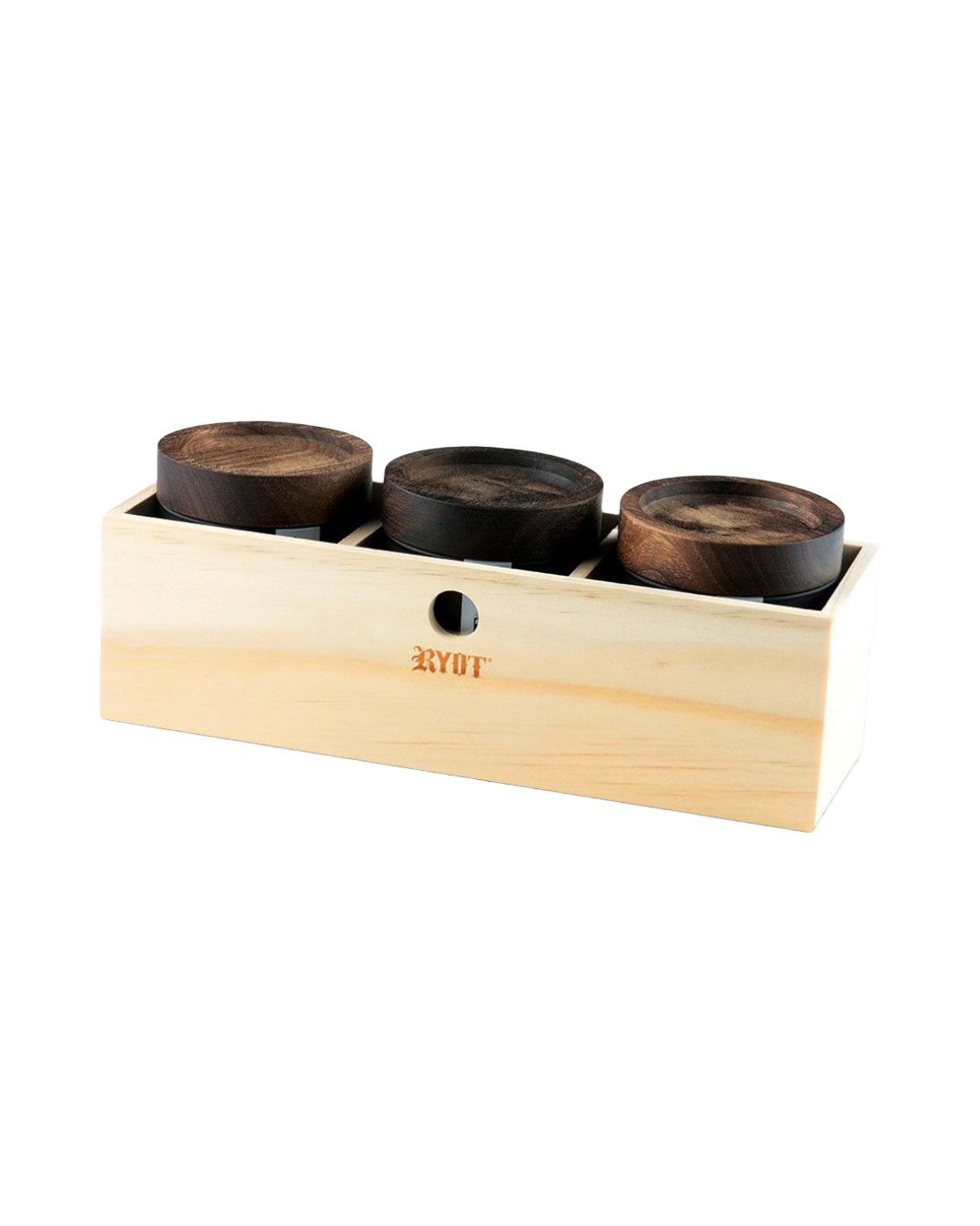 Ryot - Walnut Lid Jar Boxes