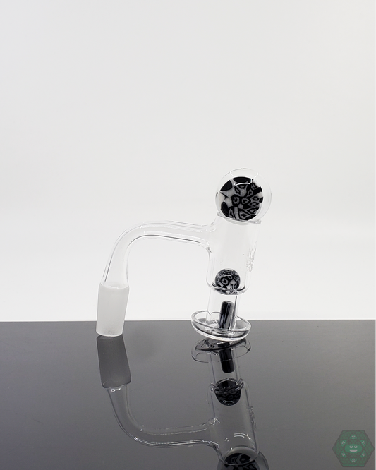 Millennium Glass Slurper Set Sec 2 - Quartz Compatible Bundle for Flavor Control