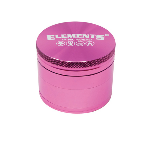 Elements Pink 4 Piece Grinder