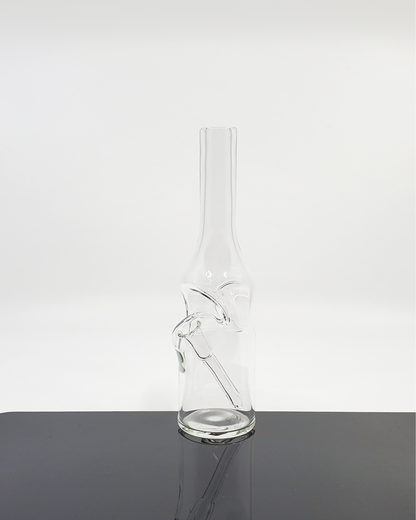 Bro D Glass Clear Full Size Bottle – Stylish Glass Water Rig