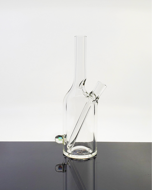 The Glass Mechanic - Clear Saki Bottle