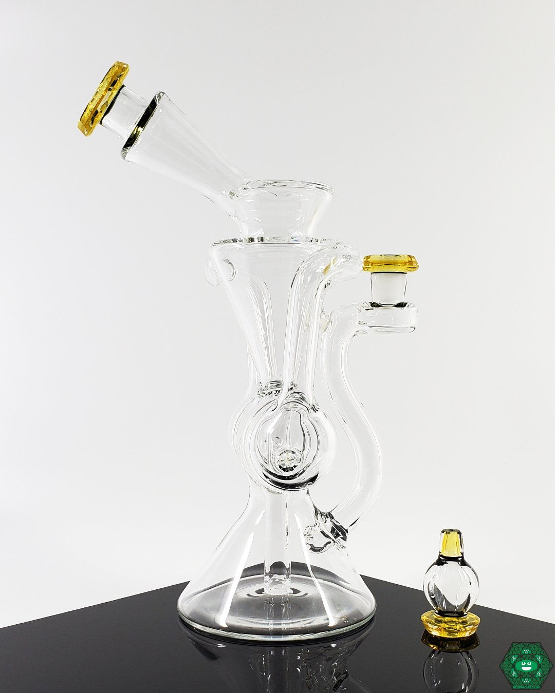 Brick Glass - Clear Internal Recycler #1 - @Brick_glass - HG