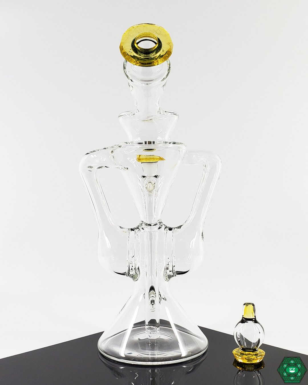 Brick Glass - Clear Internal Recycler #1 - @Brick_glass - HG