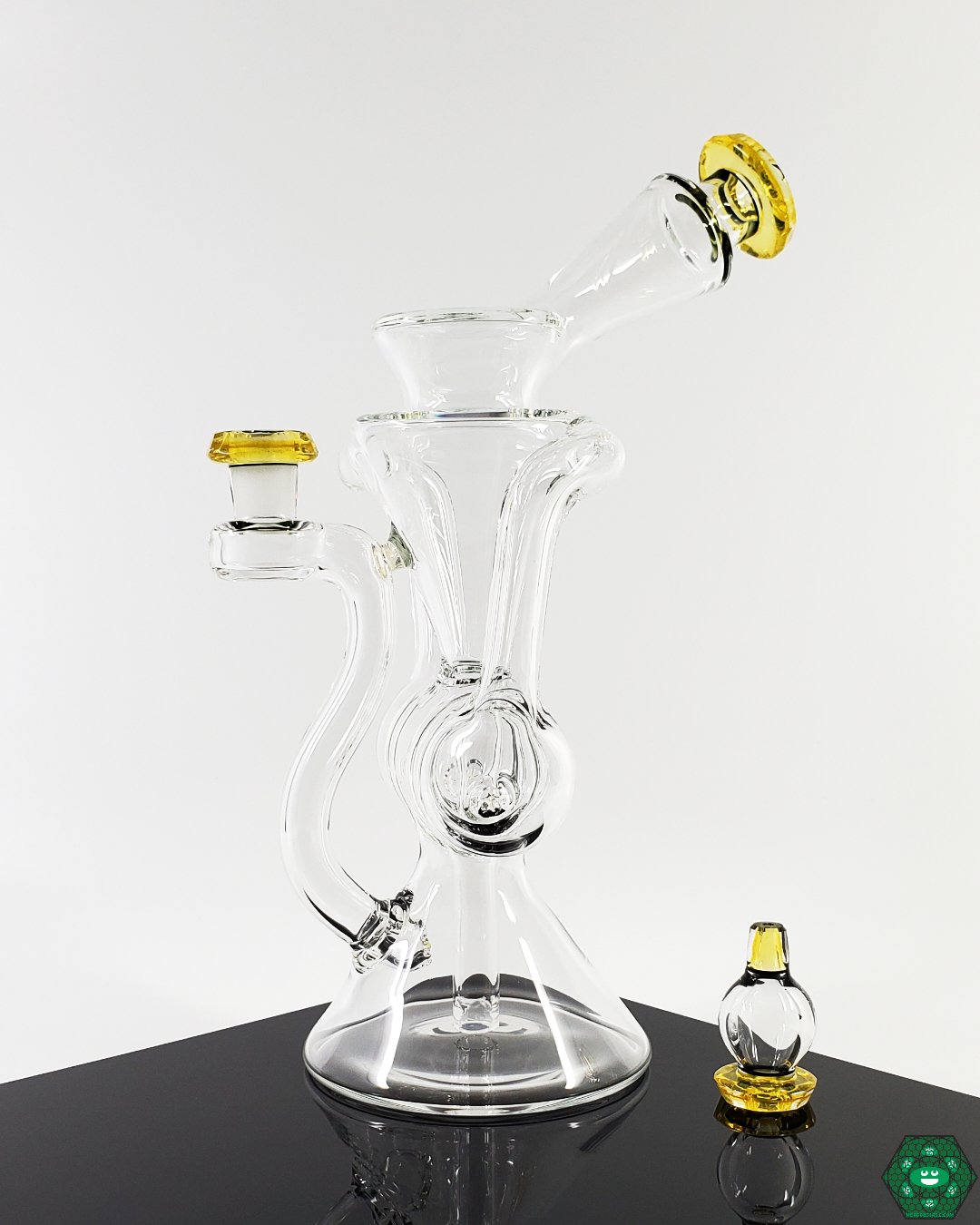 Brick Glass - Clear Internal Recycler #1 - @Brick_glass - HG