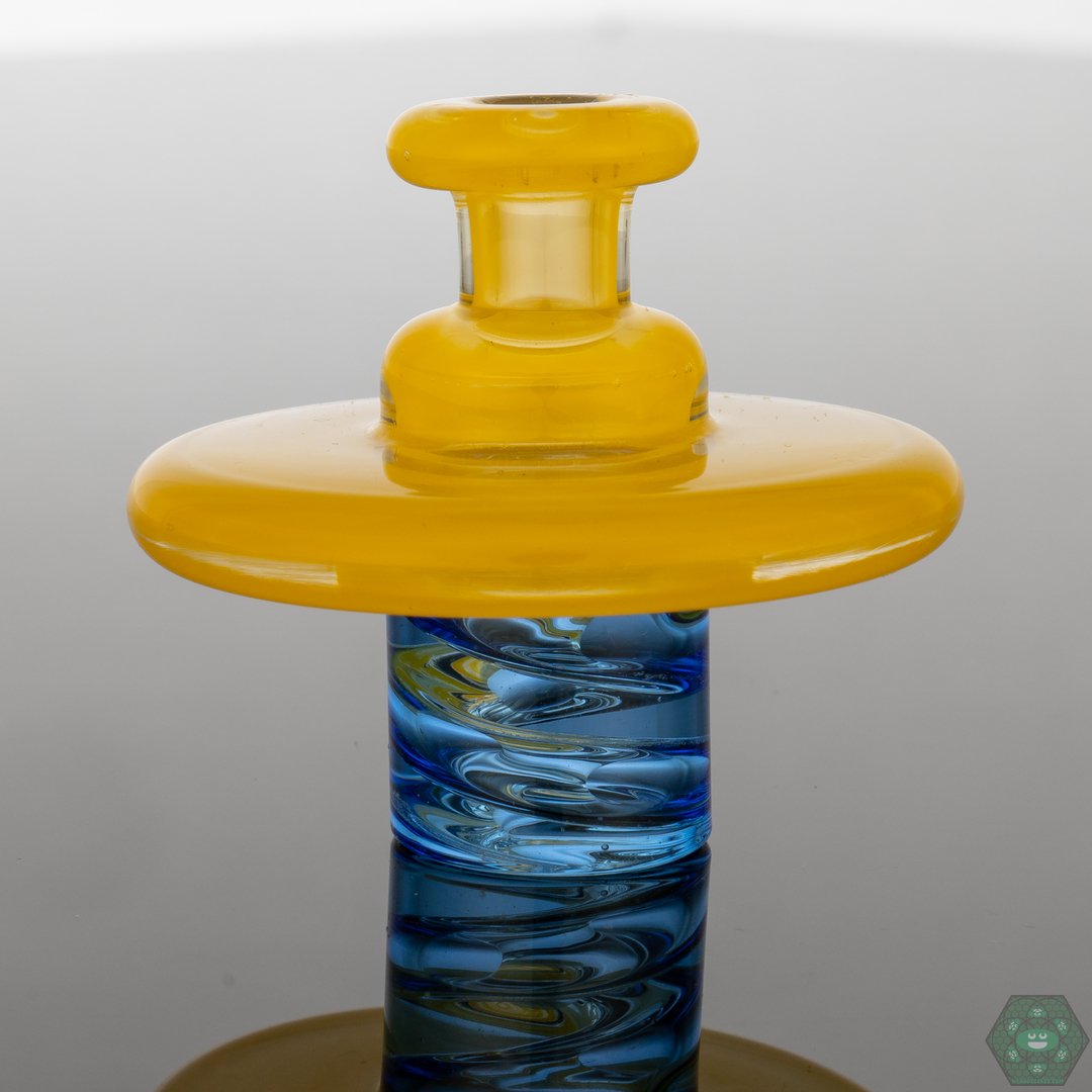 El3ctro B Glass - Spinner Caps 25mm - @El3ctro_B - HG