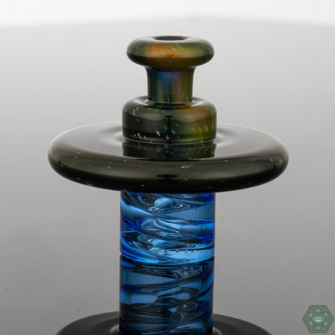 El3ctro B Glass - Spinner Caps 25mm - @El3ctro_B - HG