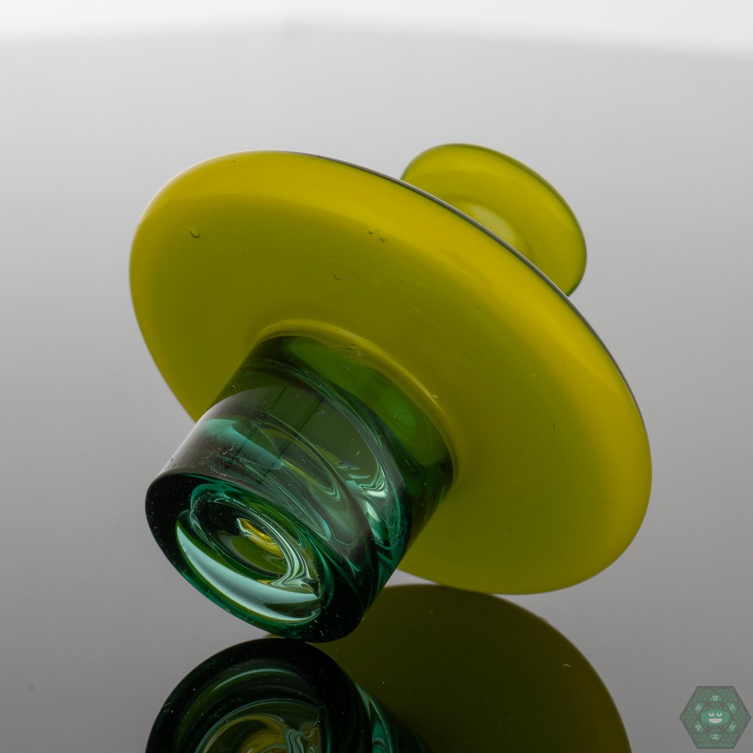 El3ctro B Glass - Spinner Caps 25mm - @El3ctro_B - HG