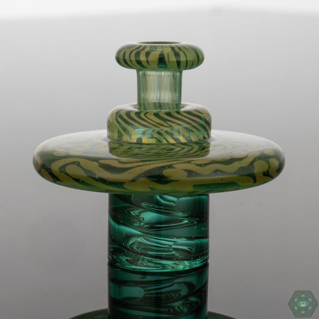 El3ctro B Glass - Spinner Caps 25mm - @El3ctro_B - HG