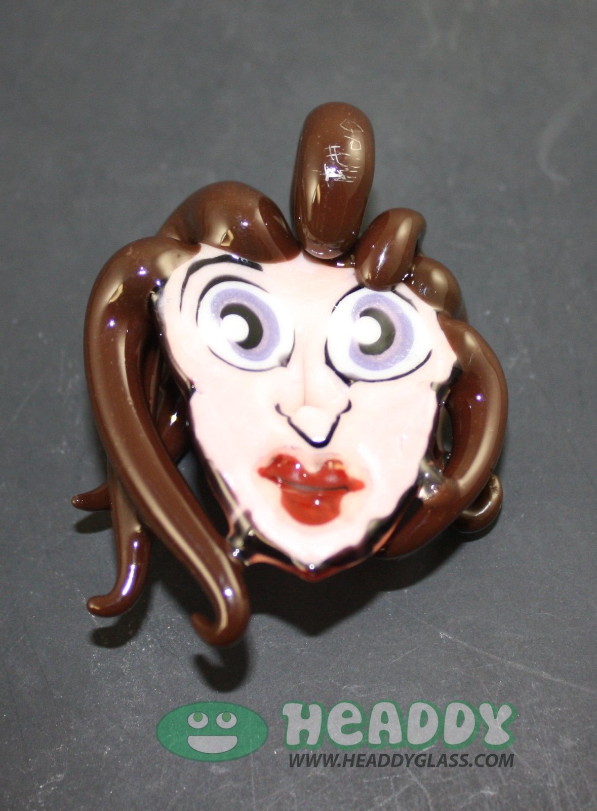 Grimm 3D pendant #1 - Headdy Glass - HG