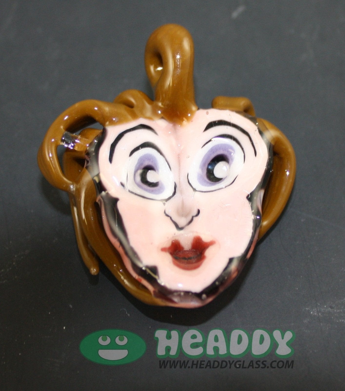 Grimm 3D pendant #3 - Headdy Glass - HG