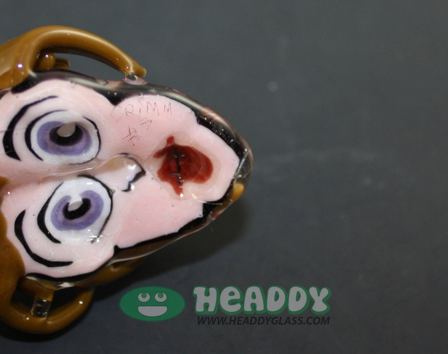 Grimm 3D pendant #3 - Headdy Glass - HG